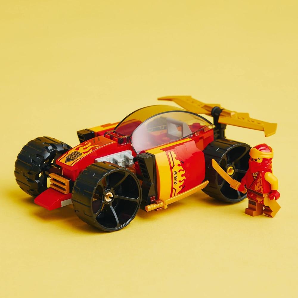 LEGO NINJAGO COCHE DE CARRERAS EVO DE KAI SET DE VEHÍCULO NINJA CON FIGURA DE ACCIÓN - 4