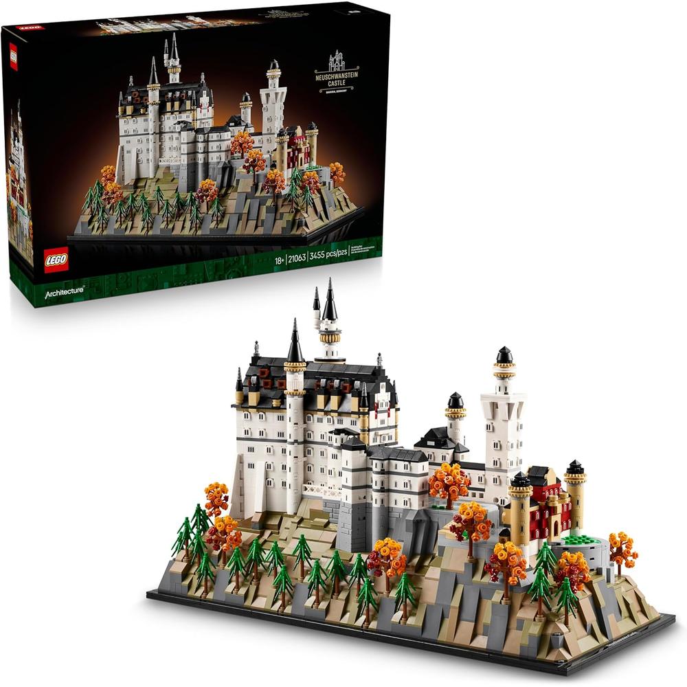 LEGO ARCHITECTURE CASTILLO DE NEUSCHWANSTEIN, MAQUETA COLECCIONABLE - 1