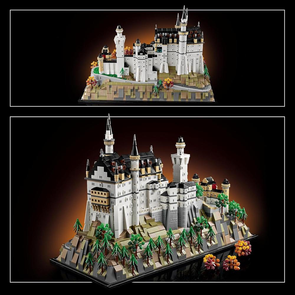LEGO ARCHITECTURE CASTILLO DE NEUSCHWANSTEIN, MAQUETA COLECCIONABLE - 4