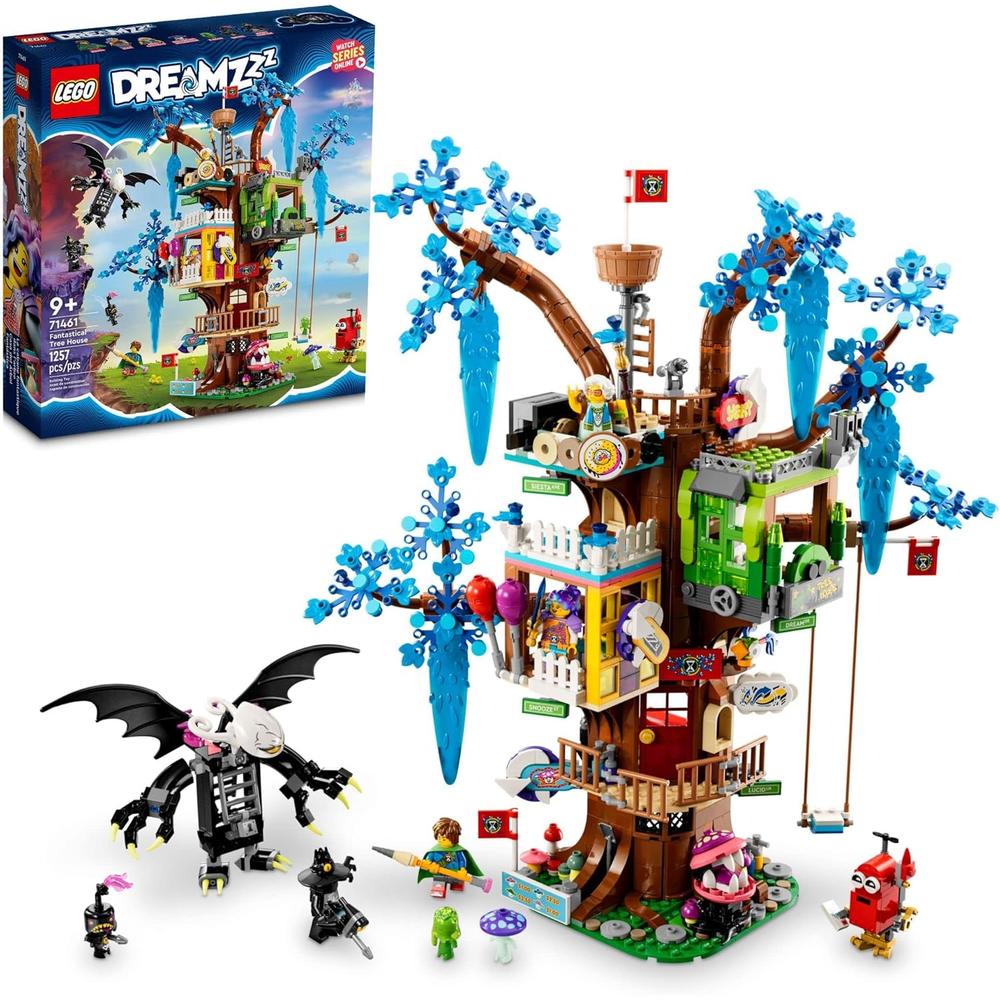 LA FANTÁSTICA CASA DEL ÁRBOL LEGO DREAMZZZ SET DE CONSTRUCCIÓN CON 3 HABITACIONES Y MINIFIGURAS - 1