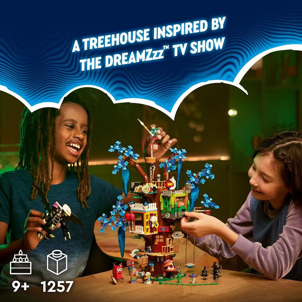 LA FANTÁSTICA CASA DEL ÁRBOL LEGO DREAMZZZ SET DE CONSTRUCCIÓN CON 3 HABITACIONES Y MINIFIGURAS - 2