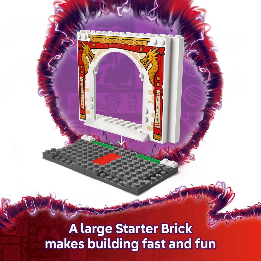 LEGO NINJAGO TEMPLO NINJA SPINJITZU, INCLUYE 4 MINIFIGURAS, JUEGO DE SIMULACIÓN - 3