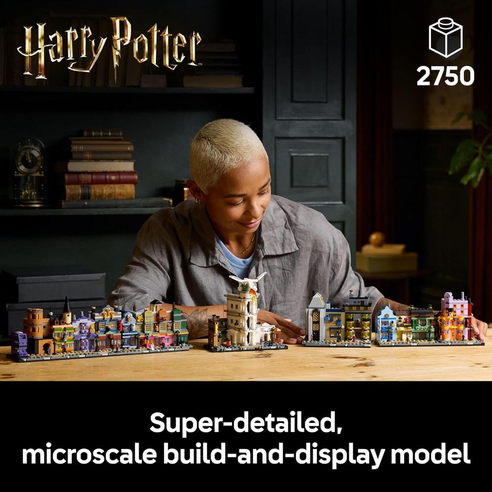 LEGO HARRY POTTER CALLEJÓN DIAGON TIENDAS DE MAGIA, SET COLECCIONABLE PARA ADULTOS - 2
