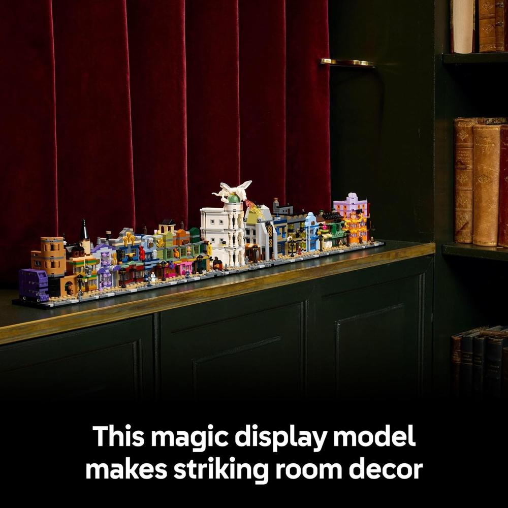 LEGO HARRY POTTER CALLEJÓN DIAGON TIENDAS DE MAGIA, SET COLECCIONABLE PARA ADULTOS - 6