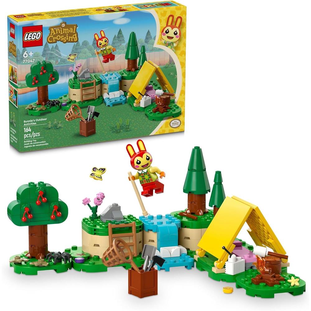 LEGO ANIMAL CROSSING ACTIVIDADES AL AIRE LIBRE DEL CONEJITO CON MINIFIGURAS - 1