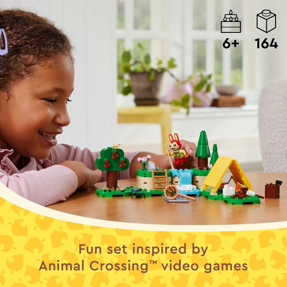 LEGO ANIMAL CROSSING ACTIVIDADES AL AIRE LIBRE DEL CONEJITO CON MINIFIGURAS - 2