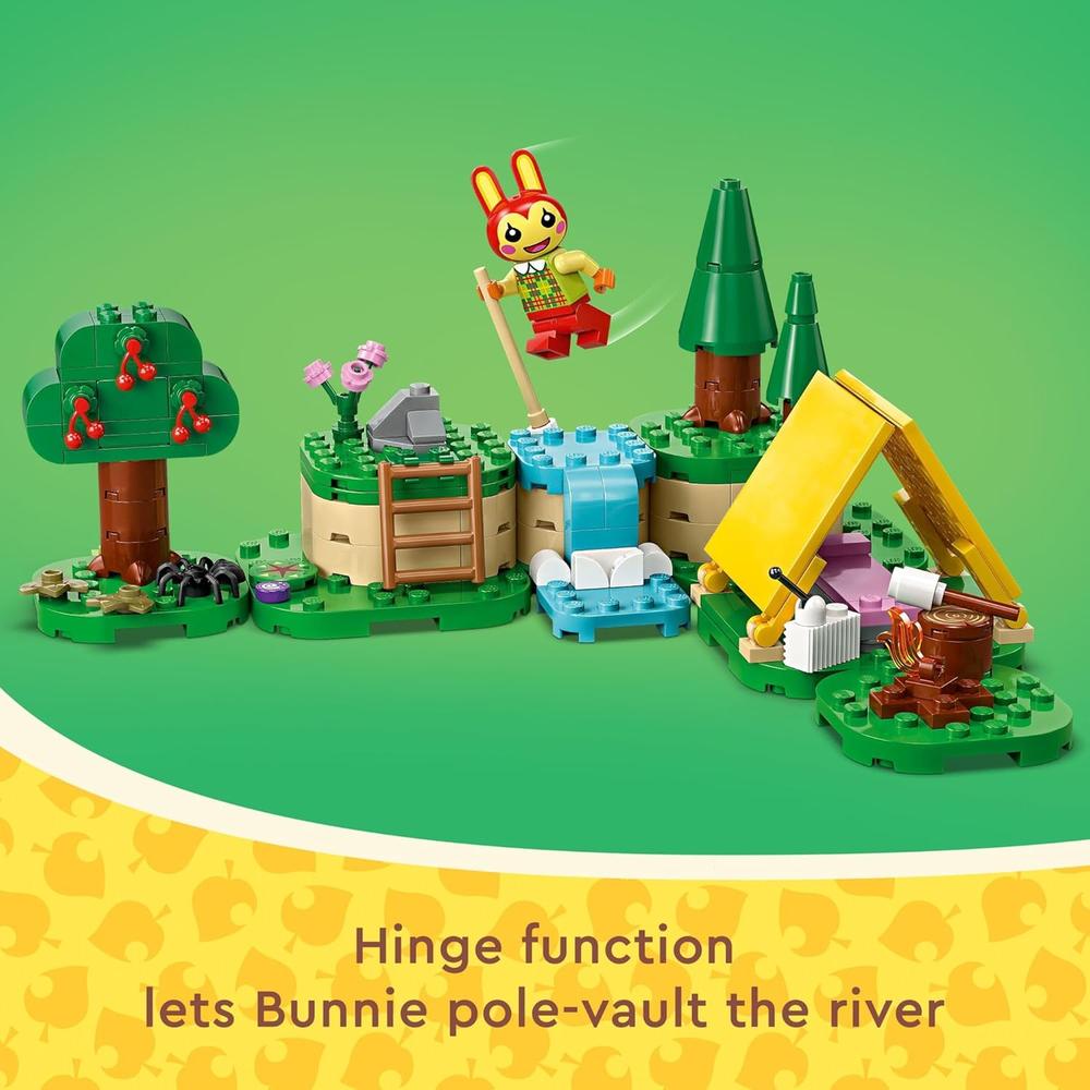 LEGO ANIMAL CROSSING ACTIVIDADES AL AIRE LIBRE DEL CONEJITO CON MINIFIGURAS - 5