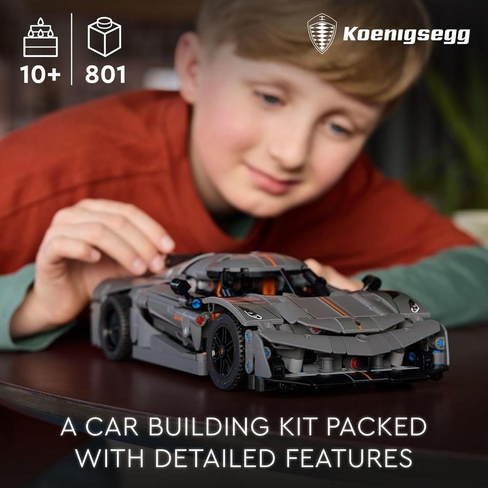 LEGO TECHNIC KOENIGSEGG JESKO ABSOLUT, COCHE DEPORTIVO PARA ARMAR - 2