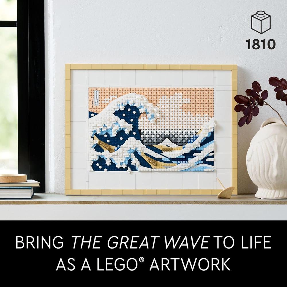 LEGO ART HOKUSAI LA GRAN OLA SET DE ARTE JAPONÉS ENMARCADO PARA PARED - 2