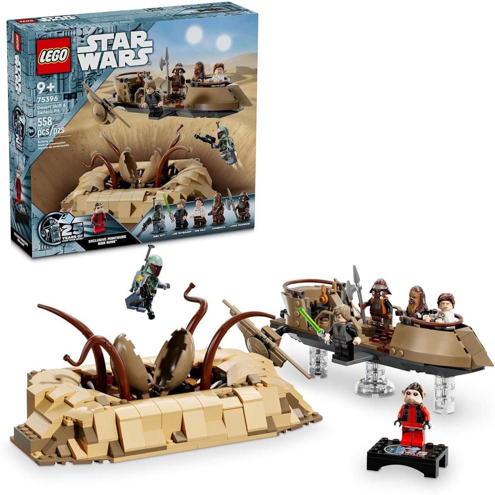 LEGO STAR WARS EL RETORNO DEL JEDI ESQUIFE DEL DESIERTO CON POZO DE SARLACC - 1