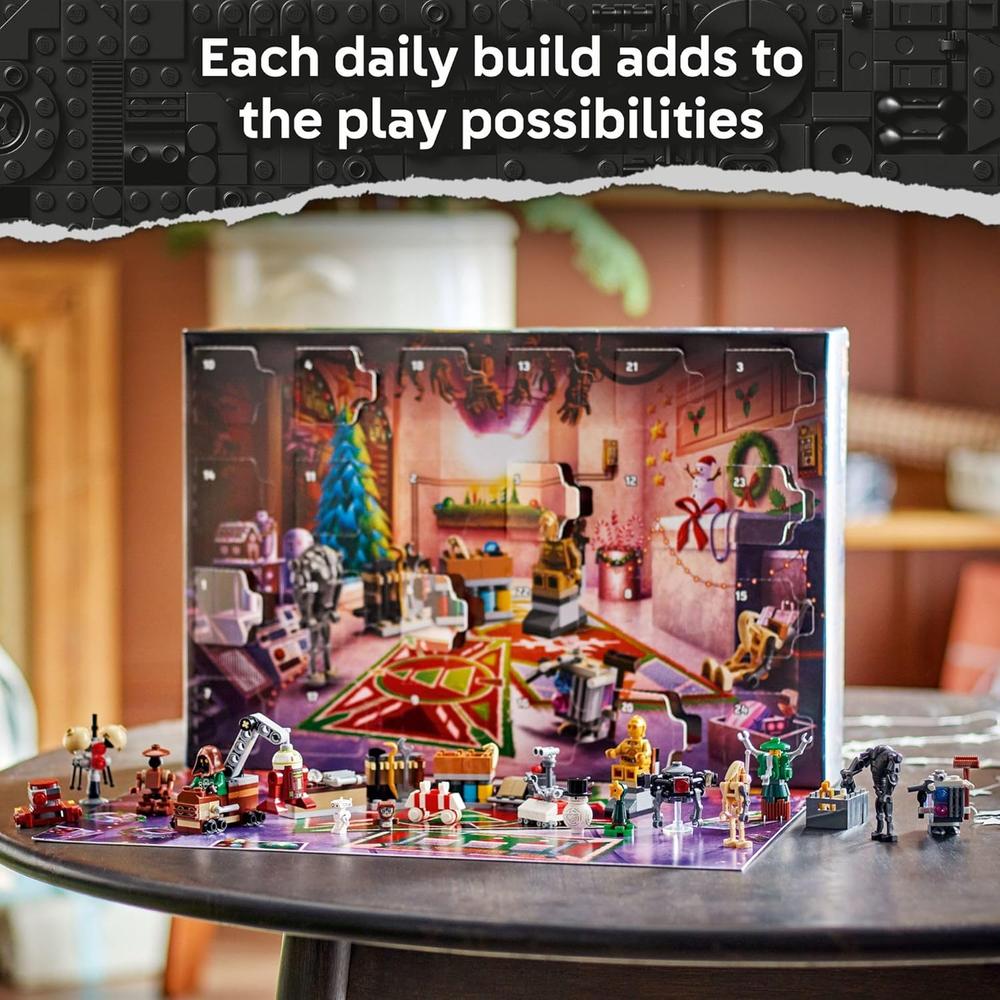 CALENDARIO DE ADVIENTO LEGO STAR WARS 2025, 24 JUGUETES Y MINIFIGURAS - 4