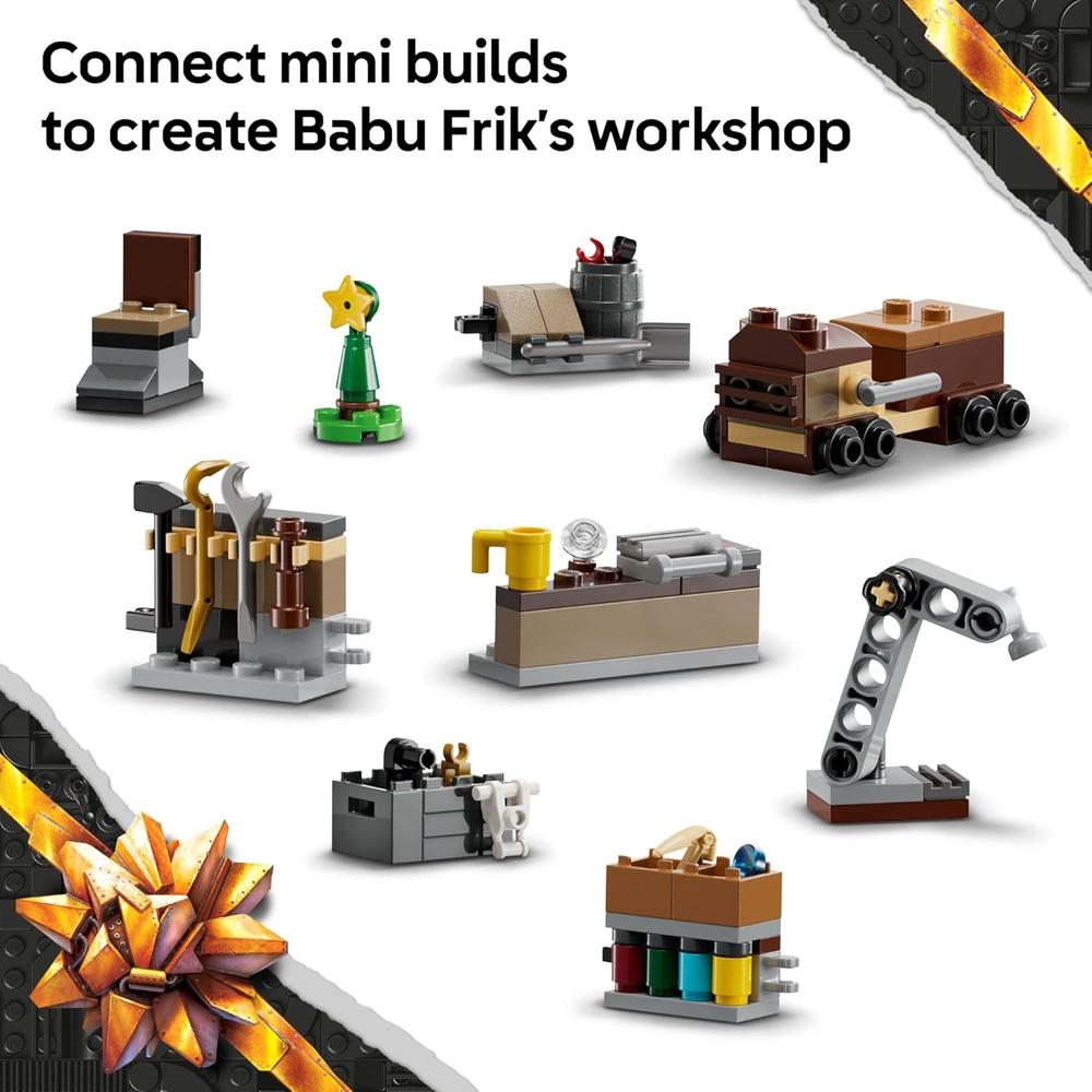 CALENDARIO DE ADVIENTO LEGO STAR WARS 2025, 24 JUGUETES Y MINIFIGURAS - 5