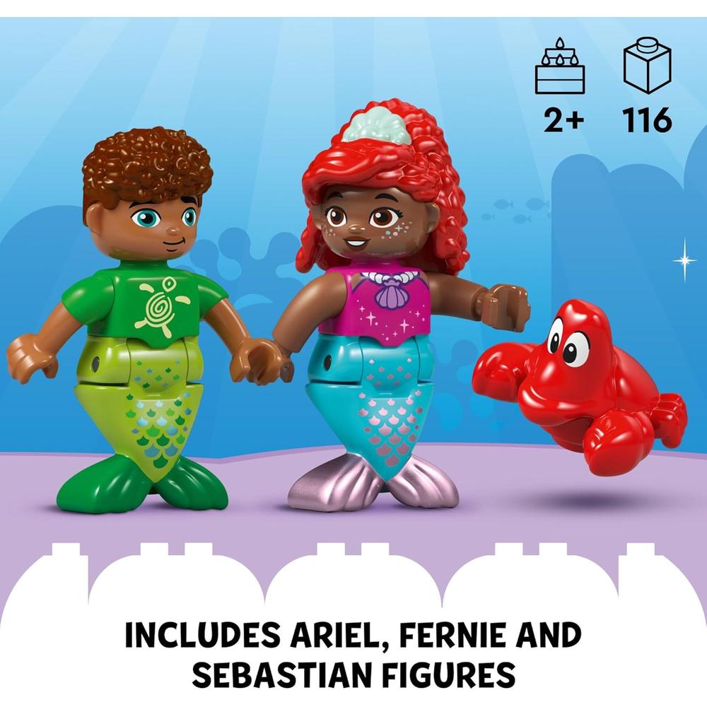 LEGO DUPLO PALACIO MÁGICO SUBMARINO DE ARIEL CON MINIFIGURA - 4