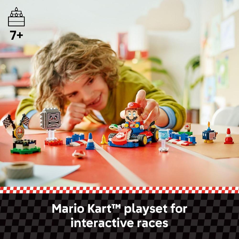 LEGO SUPER MARIO MARIO KART, JUEGO DE CONSTRUCCIÓN INTERACTIVO - 2