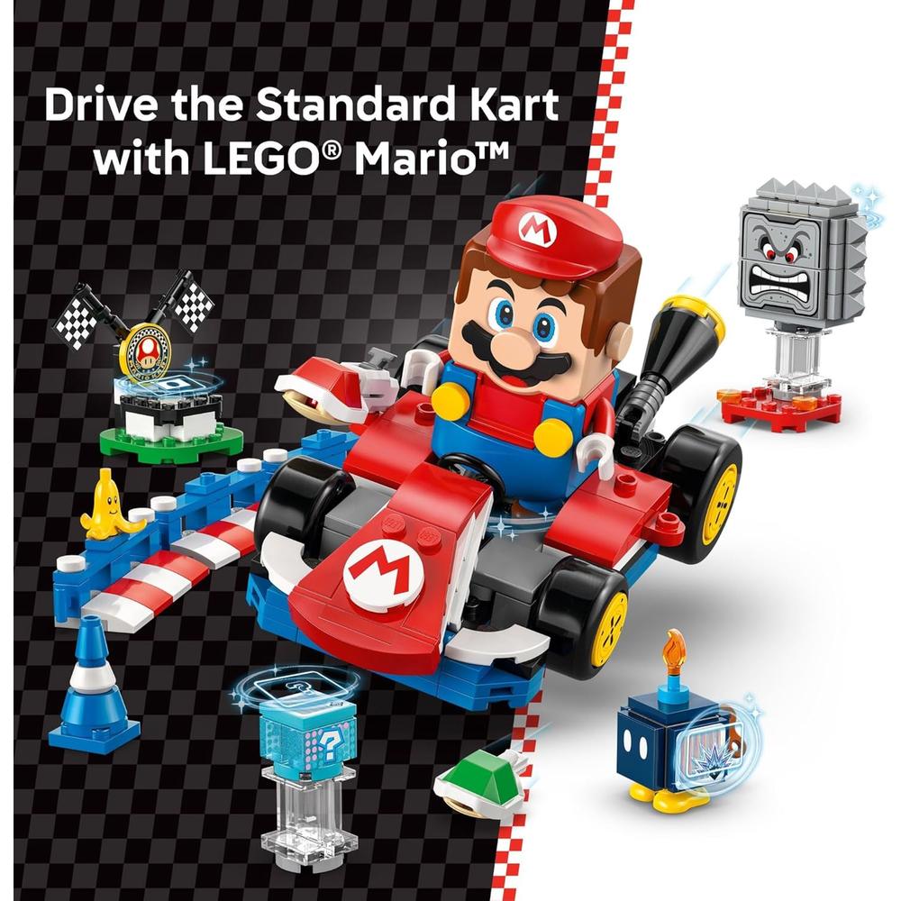 LEGO SUPER MARIO MARIO KART, JUEGO DE CONSTRUCCIÓN INTERACTIVO - 3