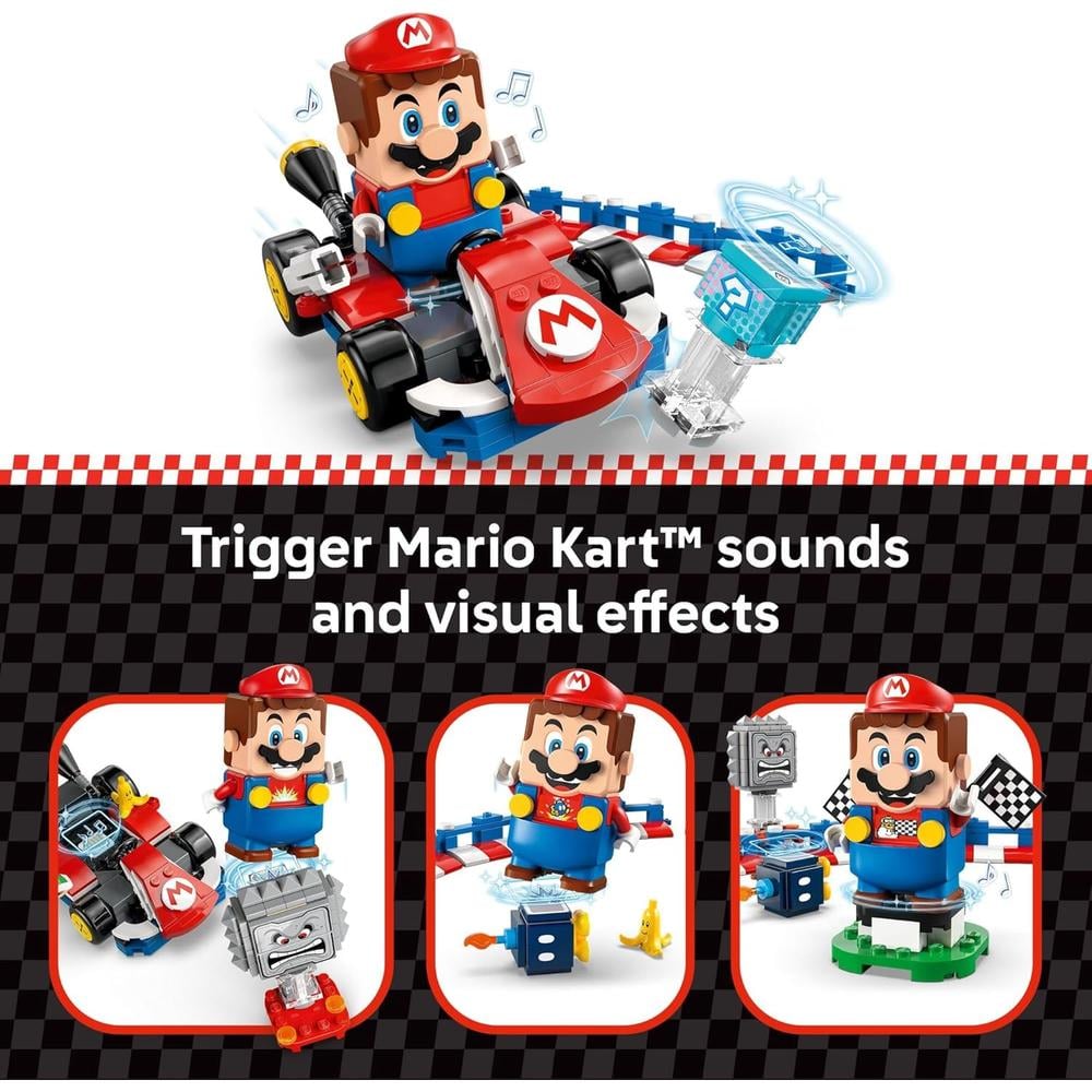 LEGO SUPER MARIO MARIO KART, JUEGO DE CONSTRUCCIÓN INTERACTIVO - 4