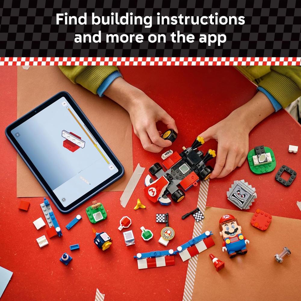 LEGO SUPER MARIO MARIO KART, JUEGO DE CONSTRUCCIÓN INTERACTIVO - 6
