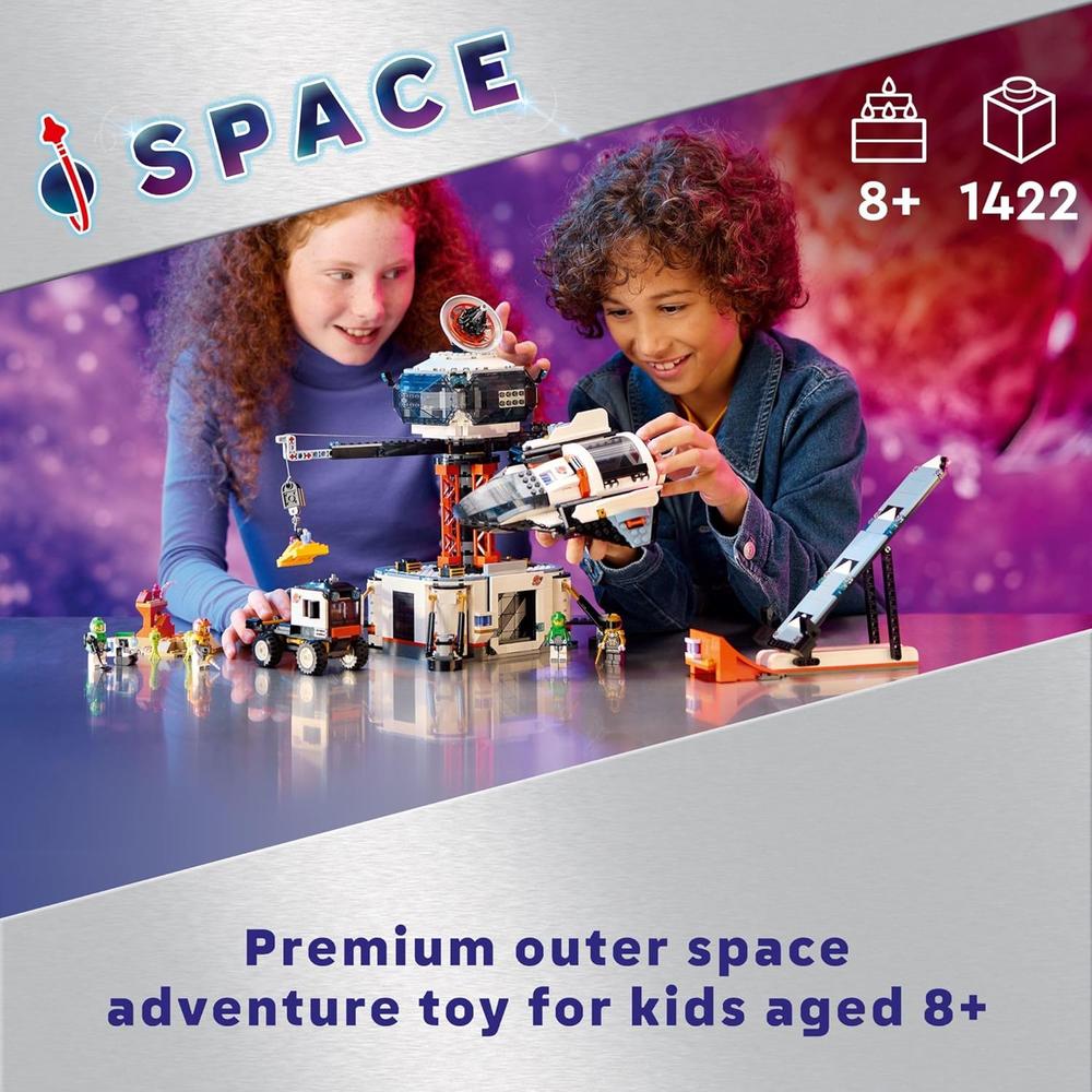 LEGO CITY BASE ESPACIAL Y PLATAFORMA DE LANZAMIENTO CON 6 MINIFIGURAS - 2