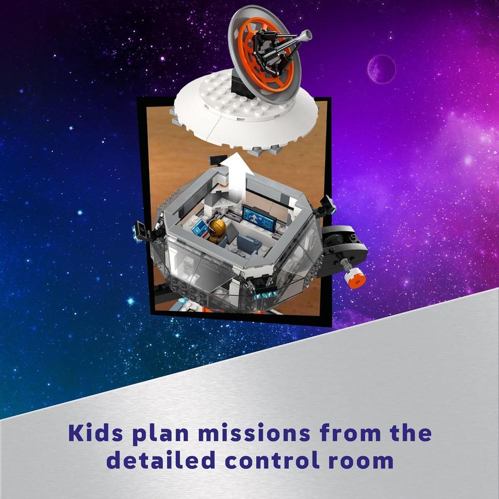LEGO CITY BASE ESPACIAL Y PLATAFORMA DE LANZAMIENTO CON 6 MINIFIGURAS - 3