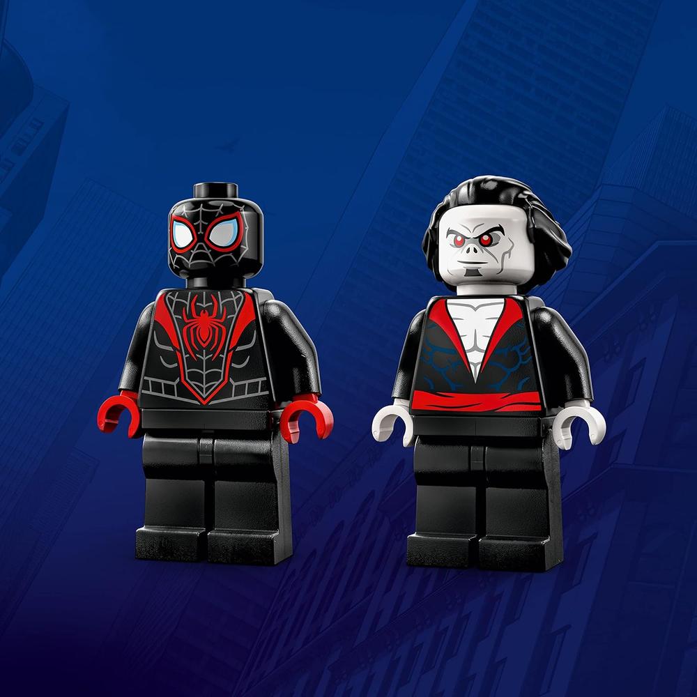LEGO MARVEL SPIDER-MAN VS MORBIUS SET DE COCHE DE CARRERAS CON MINIFIGURAS - 6