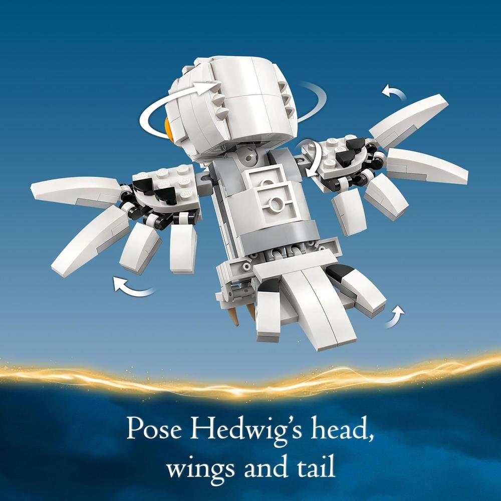 LEGO HARRY POTTER HEDWIG EN 4 PRIVET DRIVE, FIGURA DE BÚHO PARA NIÑOS - 3