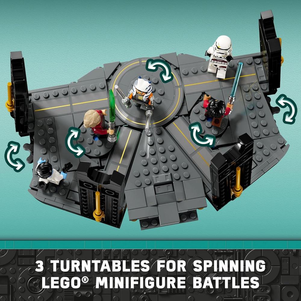 LEGO STAR WARS DUELO DE AHSOKA TANO EN PERIDEA, SET DE CONSTRUCCIÓN CON 5 MINIFIGURAS - 3