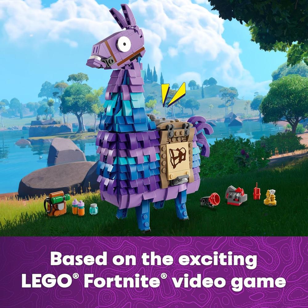 LEGO FORTNITE LLAMA DE SUMINISTROS, JUGUETE DE CONSTRUCCIÓN PARA MAYORES DE 12 - 4