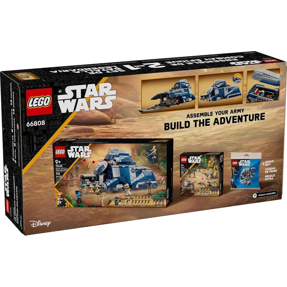 LEGO STAR WARS PACK DE BATALLA ÉPICA, INCLUYE FIGURAS Y DROIDES - 6
