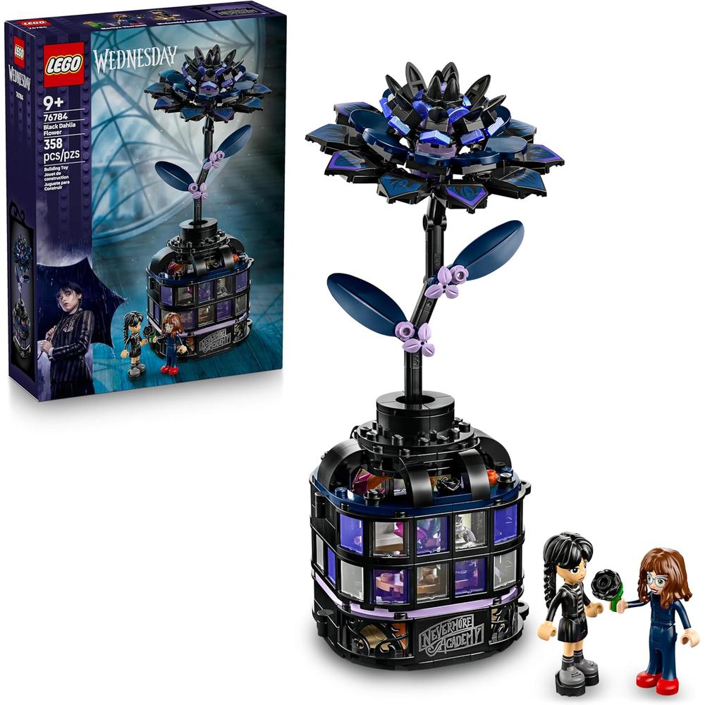 LEGO MIÉRCOLES DALIA NEGRA, SET DE CONSTRUCCIÓN CON MINIFIGURAS - 1