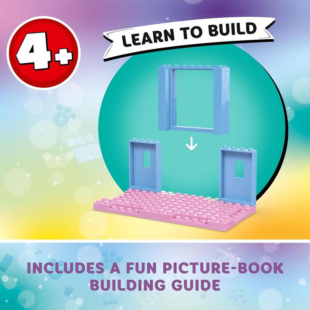 LEGO GABBY'S DOLLHOUSE, SET DE JUEGO DE MASCOTAS CON COCHE ROSA, TOBOGÁN Y FIGURAS - 3