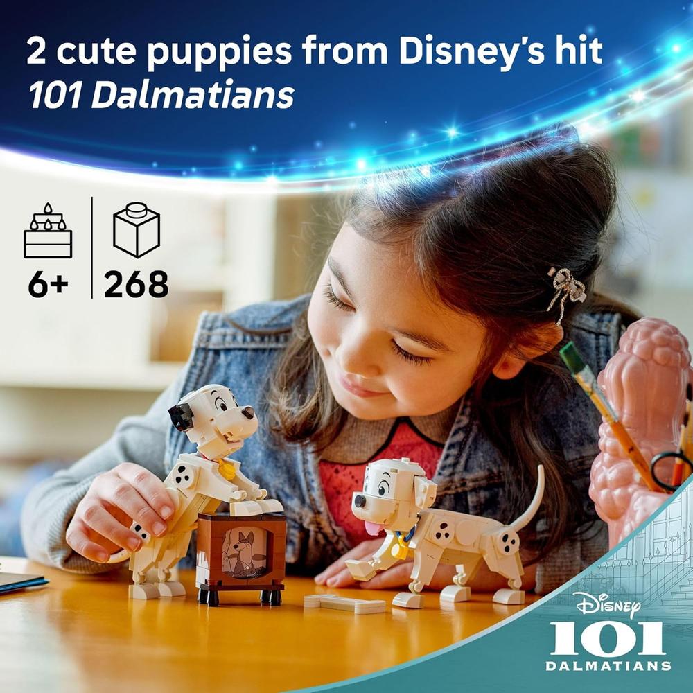 LEGO DISNEY LUCKY Y PENNY 101 DÁLMATAS, JUEGO DE CONSTRUCCIÓN EDUCATIVO - 2