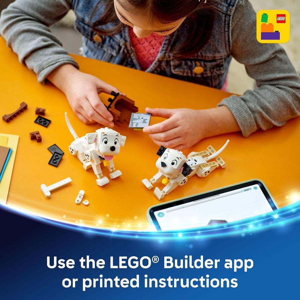 LEGO DISNEY LUCKY Y PENNY 101 DÁLMATAS, JUEGO DE CONSTRUCCIÓN EDUCATIVO - 6