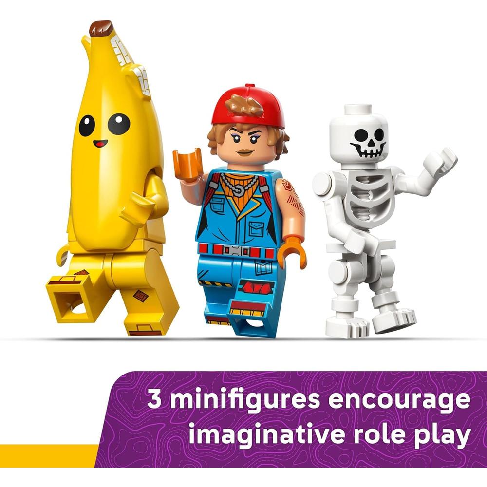 LEGO FORTNITE CAMPAMENTO DE PEELY Y SPARKPLUG, CONSTRUCCIÓN Y FIGURAS - 5