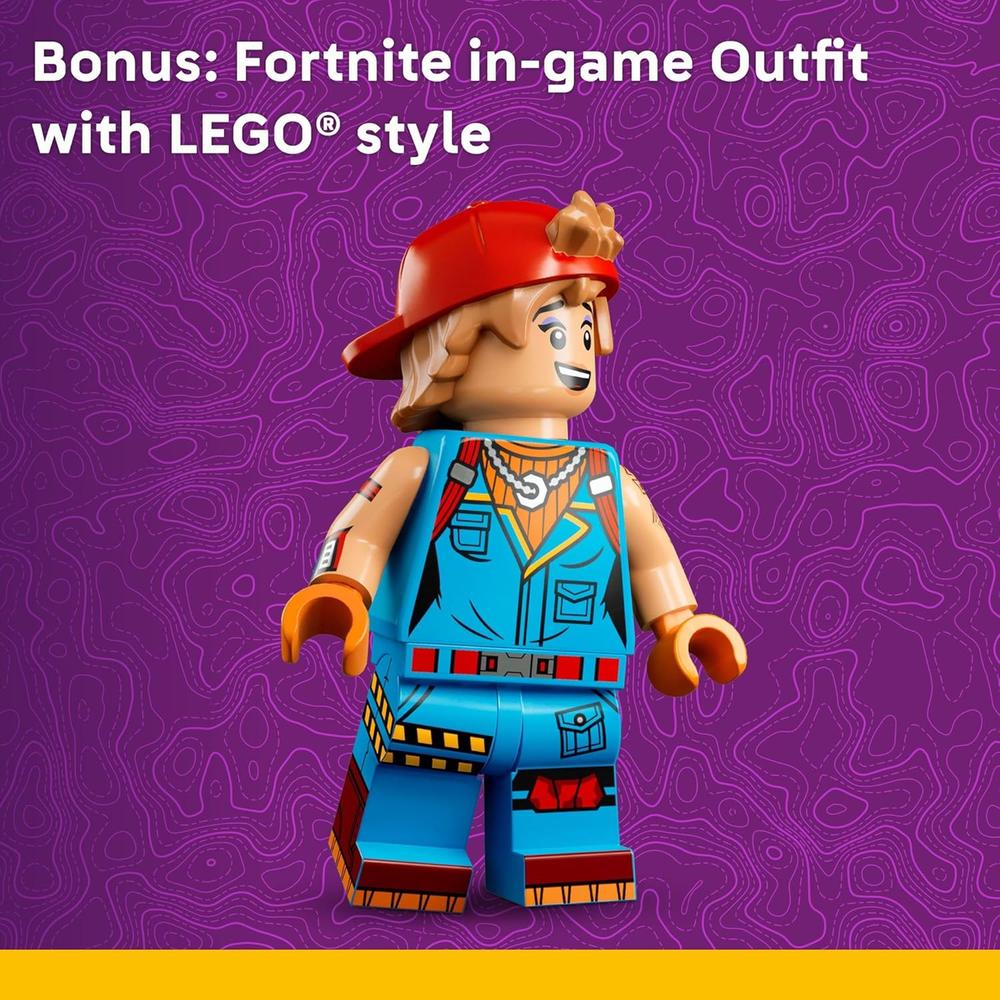 LEGO FORTNITE CAMPAMENTO DE PEELY Y SPARKPLUG, CONSTRUCCIÓN Y FIGURAS - 6