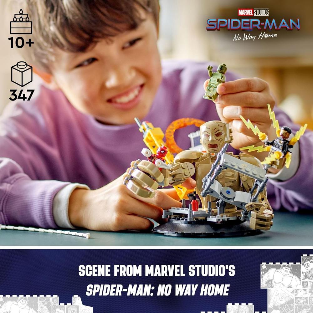 LEGO MARVEL SPIDER-MAN VS. SANDMAN, SET DE CONSTRUCCIÓN CON PIEZAS MÓVILES 10+ - 2