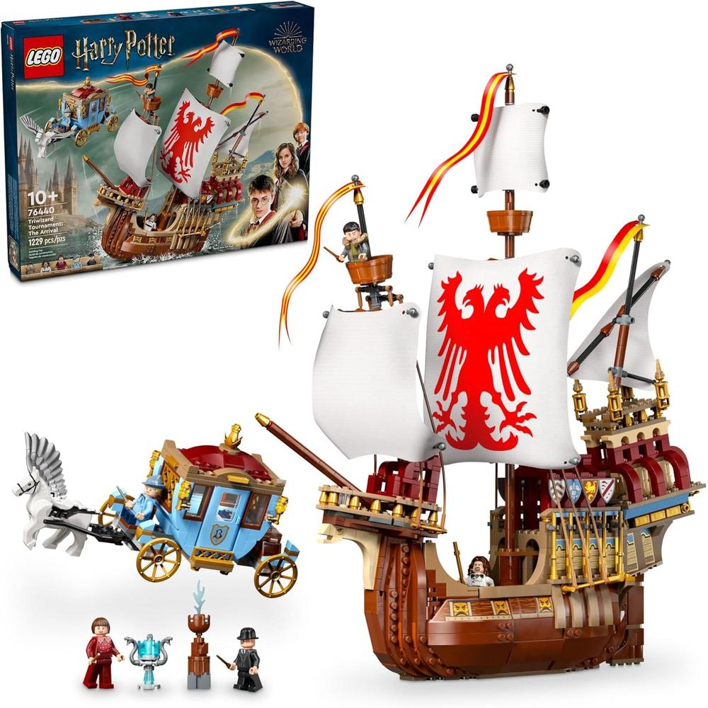 LEGO HARRY POTTER TORNEO DE LOS TRES MAGOS: LA LLEGADA, SET DE CONSTRUCCIÓN Y JUEGO - 1