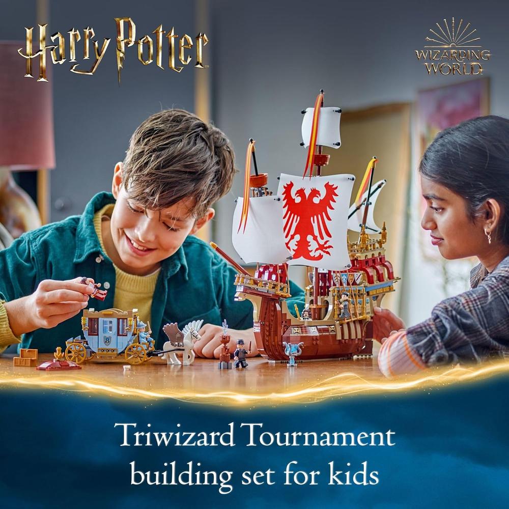 LEGO HARRY POTTER TORNEO DE LOS TRES MAGOS: LA LLEGADA, SET DE CONSTRUCCIÓN Y JUEGO - 2