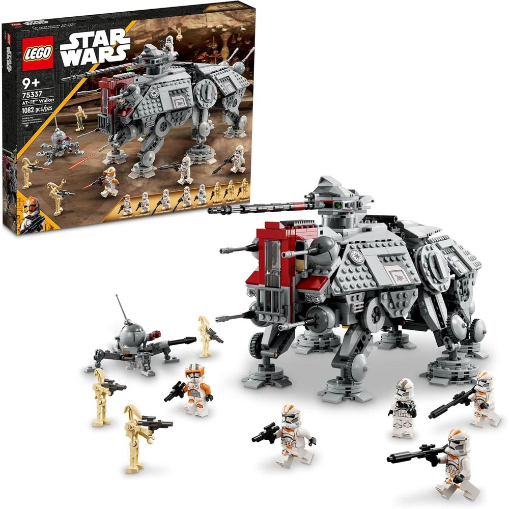 LEGO STAR WARS AT-TE WALKER SET ARTICULADO CON SOLDADOS CLON Y DROIDE DE BATALLA - 1