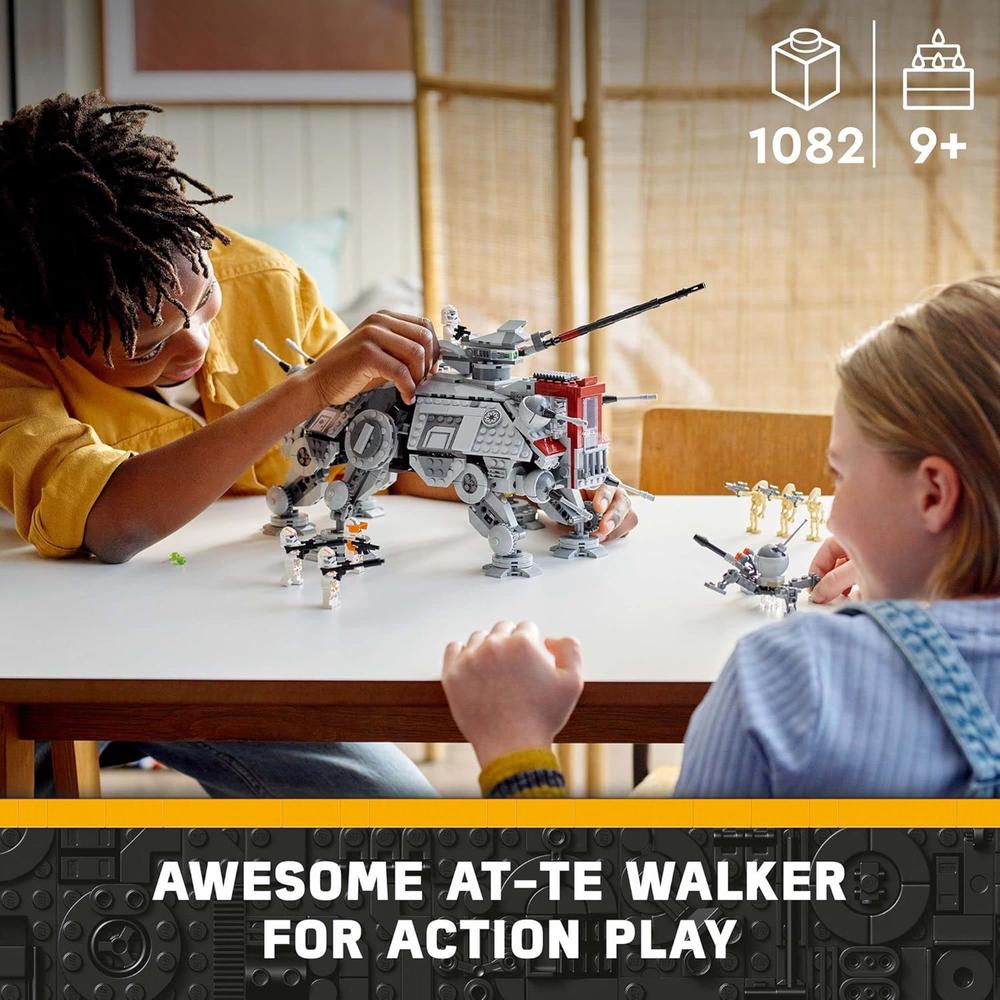 LEGO STAR WARS AT-TE WALKER SET ARTICULADO CON SOLDADOS CLON Y DROIDE DE BATALLA - 2
