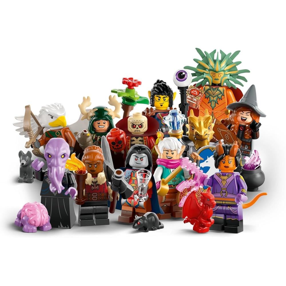 PACK DE 6 MINIFIGURAS LEGO CALABOZOS Y DRAGONES, FIGURAS COLECCIONABLES - 3