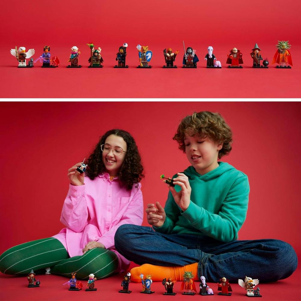 PACK DE 6 MINIFIGURAS LEGO CALABOZOS Y DRAGONES, FIGURAS COLECCIONABLES - 4