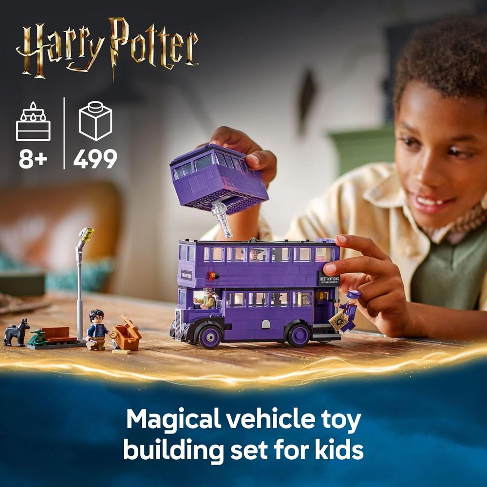 LEGO HARRY POTTER AUTOBÚS NOCTÁMBULO, INCLUYE 5 MINIFIGURAS - 2