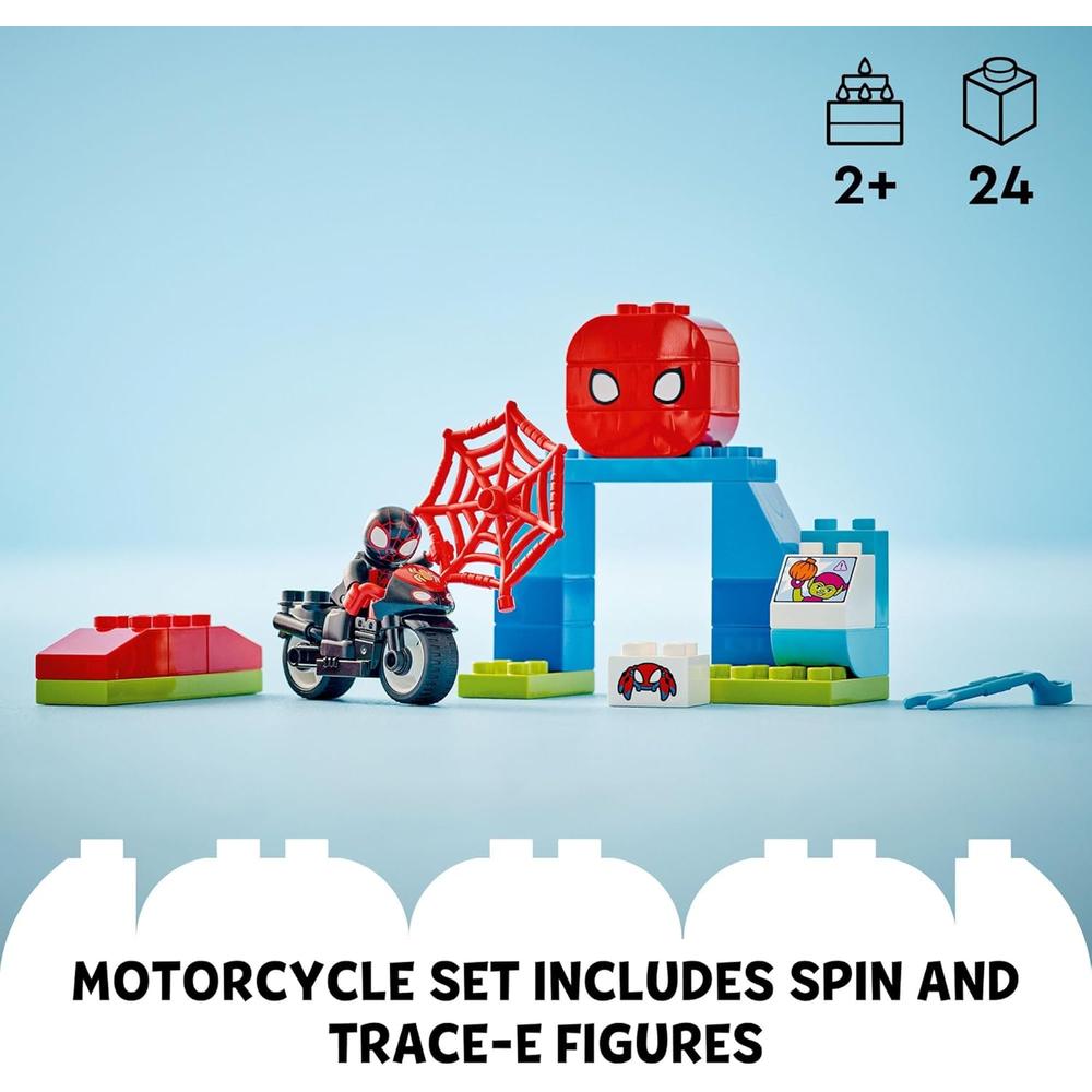 LEGO DUPLO MARVEL SPIN, MOTOCICLETA DE FANTASÍA PARA CONSTRUIR Y JUGAR - 4