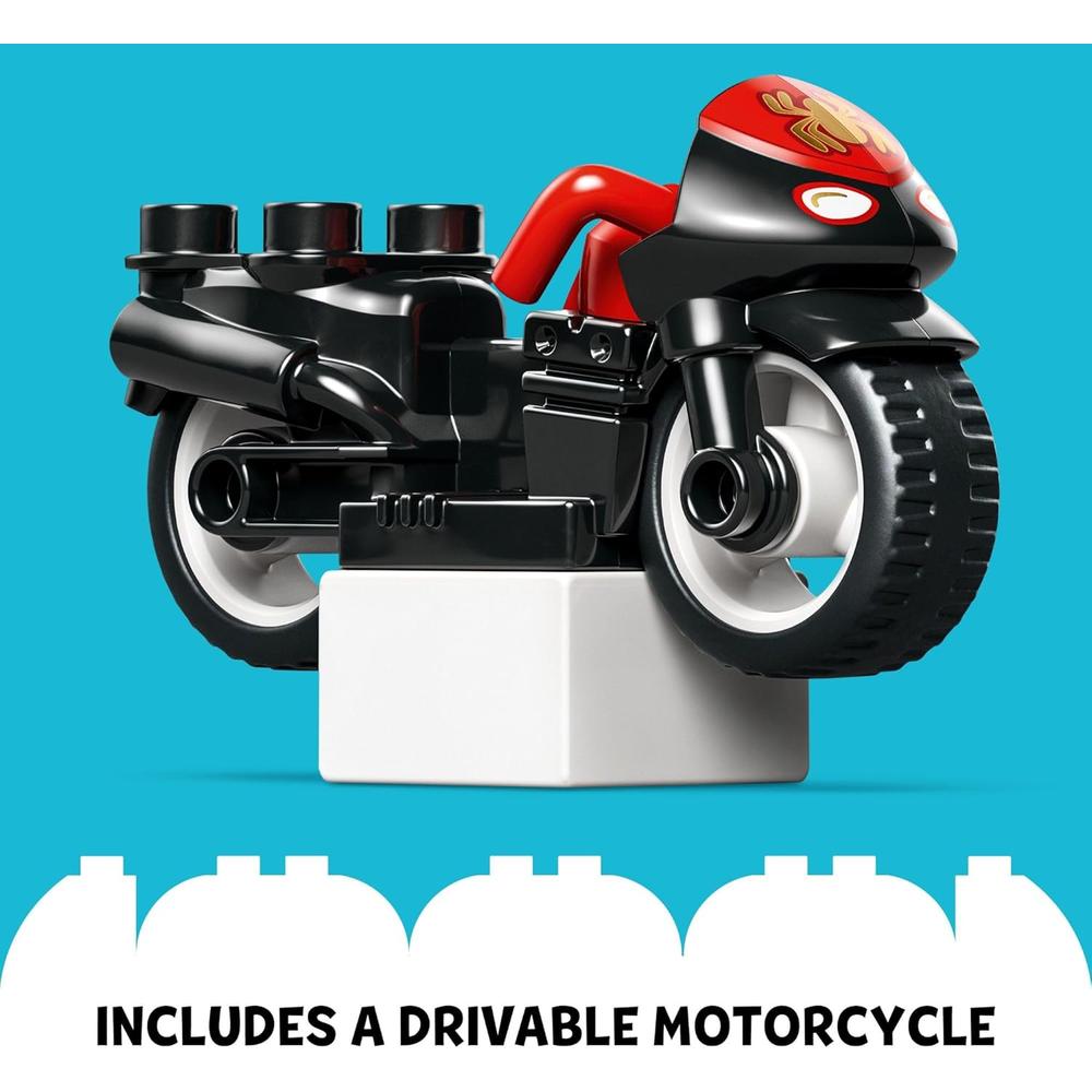 LEGO DUPLO MARVEL SPIN, MOTOCICLETA DE FANTASÍA PARA CONSTRUIR Y JUGAR - 5