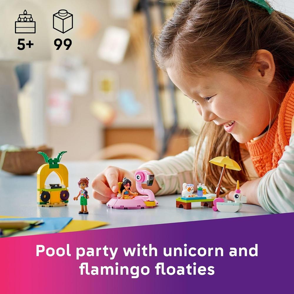 LEGO FRIENDS UNICORNIO Y FLAMENCO FIESTA EN LA PISCINA, SET - 2