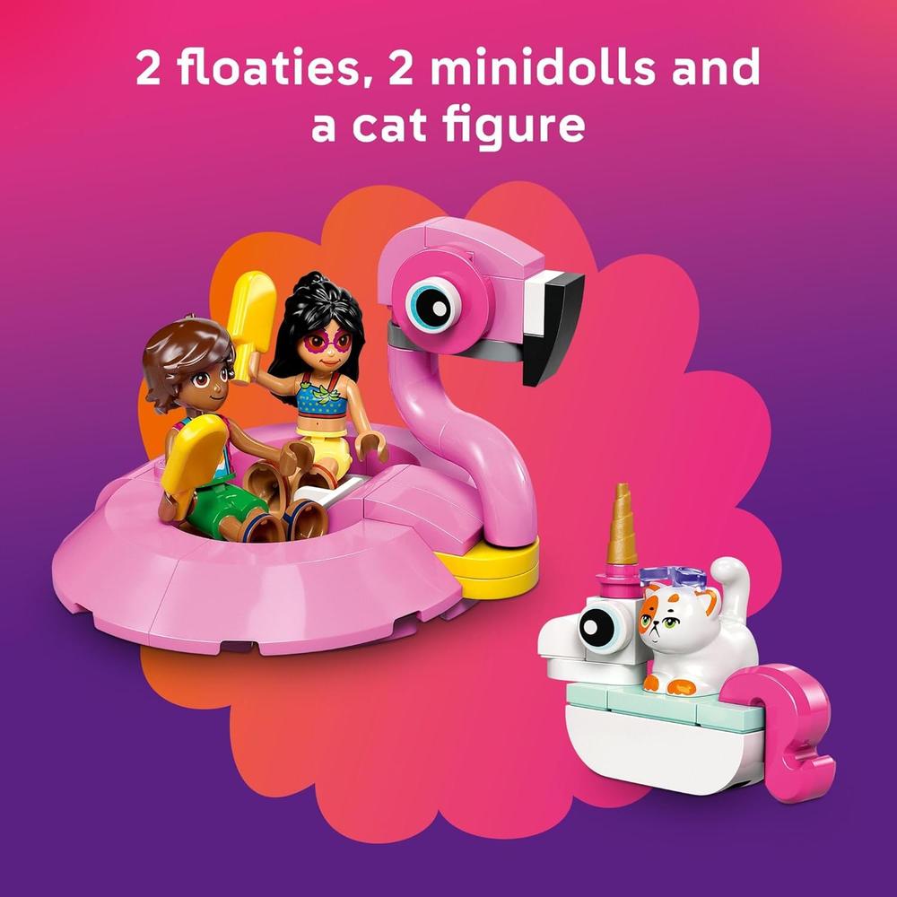 LEGO FRIENDS UNICORNIO Y FLAMENCO FIESTA EN LA PISCINA, SET - 5