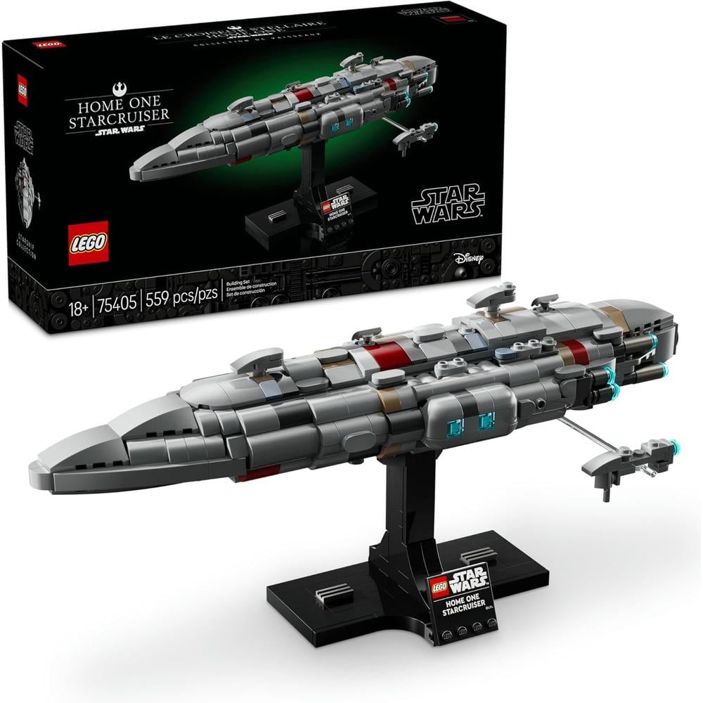 LEGO STAR WARS HOME ONE STARCRUISER, SET COLECCIONABLE PARA ADULTOS - 1