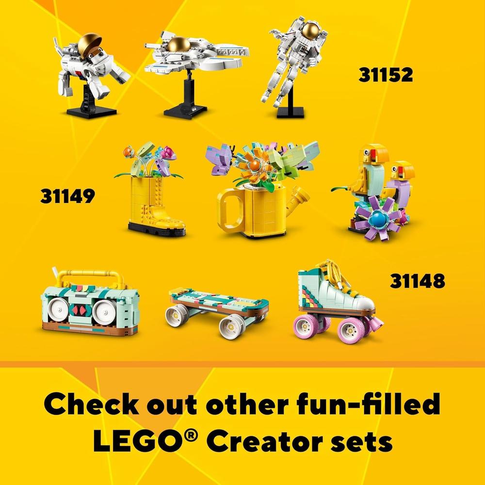 LEGO CREATOR 3 EN 1 CÁMARA RETRO, SE TRANSFORMA EN VIDEOCÁMARA Y TELEVISOR - 6