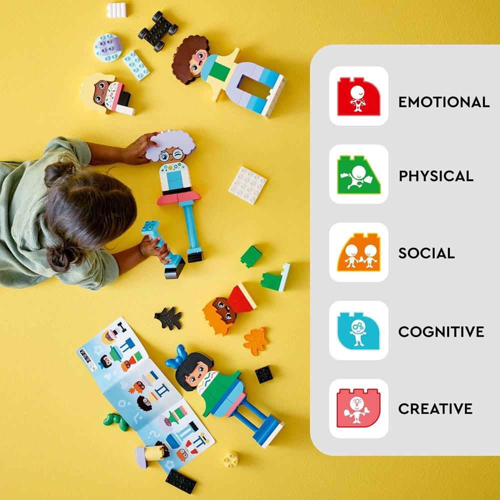 LEGO DUPLO TOWN FIGURAS CON GRANDES EMOCIONES, JUGUETE EDUCATIVO PARA NIÑOS - 3