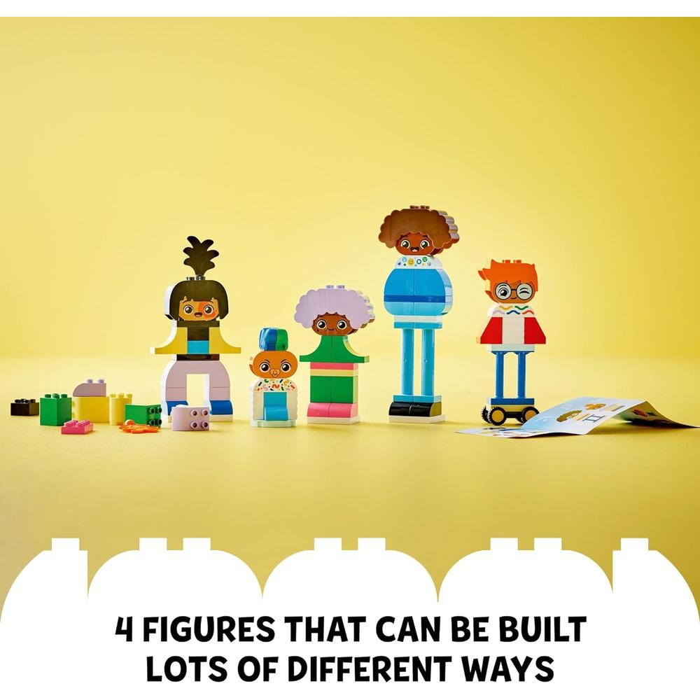 LEGO DUPLO TOWN FIGURAS CON GRANDES EMOCIONES, JUGUETE EDUCATIVO PARA NIÑOS - 4